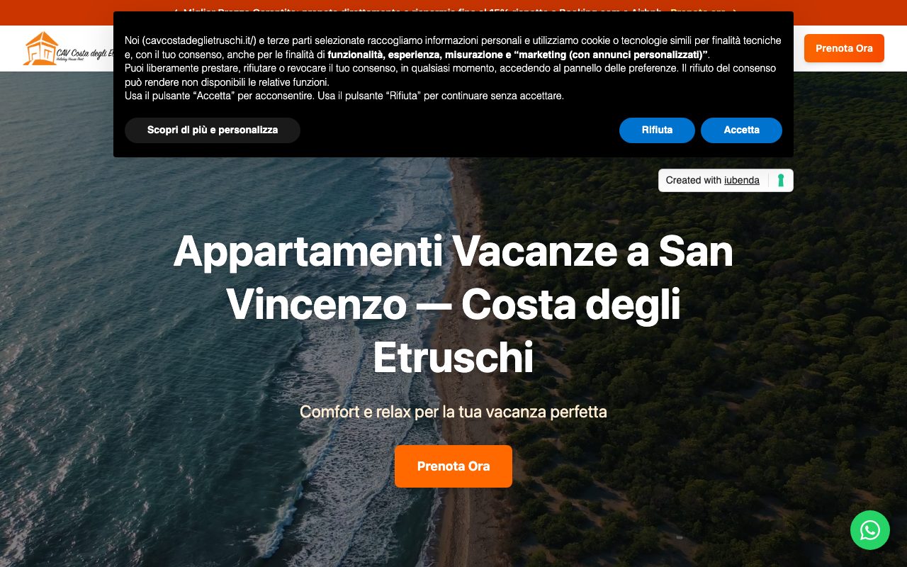 Anteprima sito C.A.V. Costa degli Etruschi