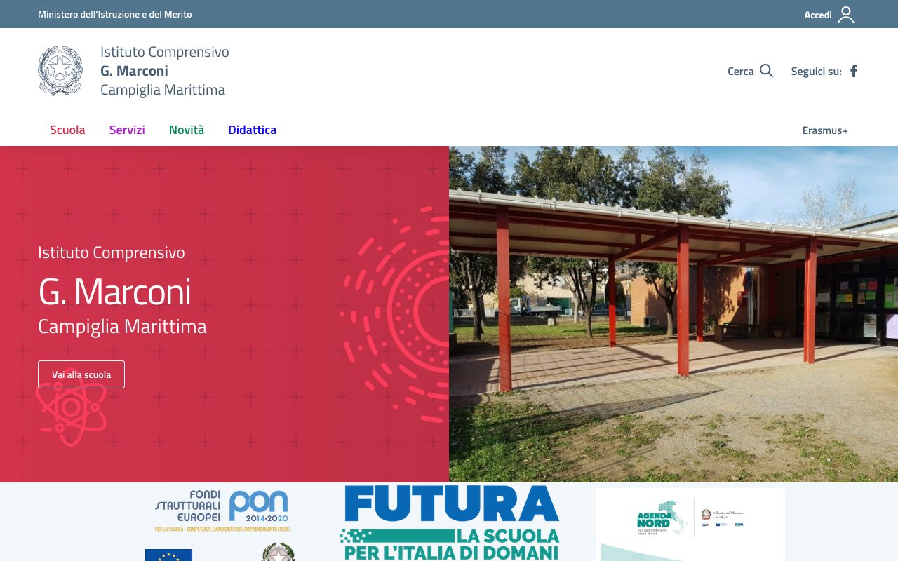 Anteprima sito I.C. G. Marconi Campiglia